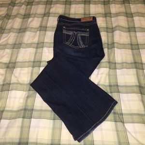 Seven7 Bootcut Dark Wash Plus Size Jeans