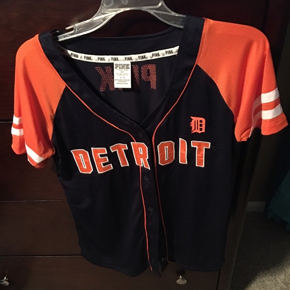 VS PINK JERSEY DETROIT TIGERS