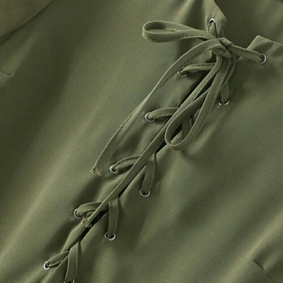 🆕 🌼Lace-up Chiffon Dress🌼 - Picture 4 of 4