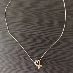 Tiffany & Co Loving Hear Pendant Necklace