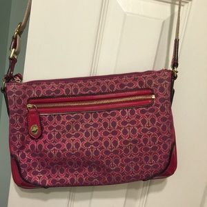 COACH - Pink/Purple Shoulder Purse