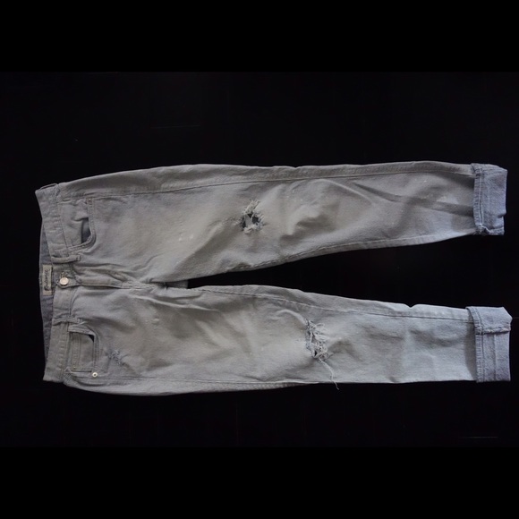Seersucker slim boyfriend jeans from Madewell