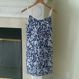 SALE! Blue and white sundress