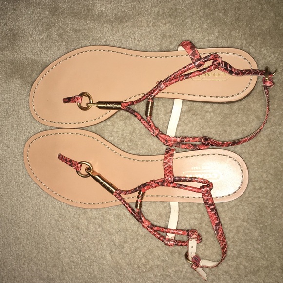 Coach sandals