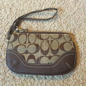 Coach wristlet