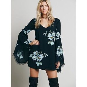 Free people wanderer mini dress