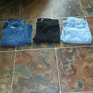 American eagle, l.e.i. no boundaries skinny jeans