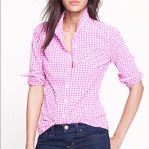 Two Jcrew checkered shirts
