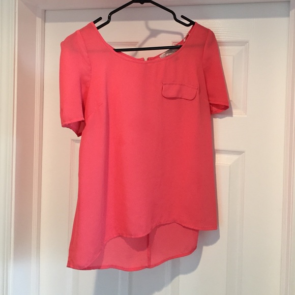 Pink blouse