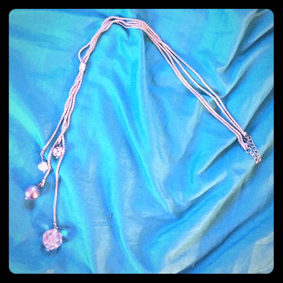 Lia Sophia disco ball necklace