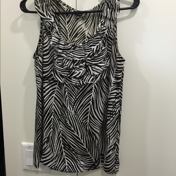 Zebra print blouse