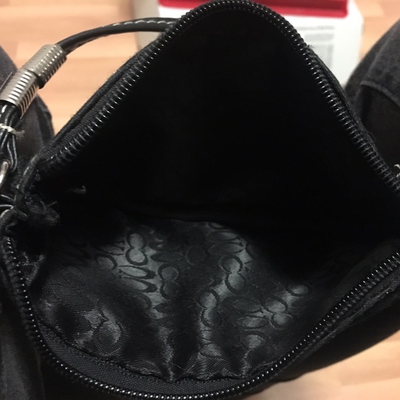 Black Coach Wristlet - Picture 4 of 4