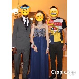 Navy Blue Prom dress!