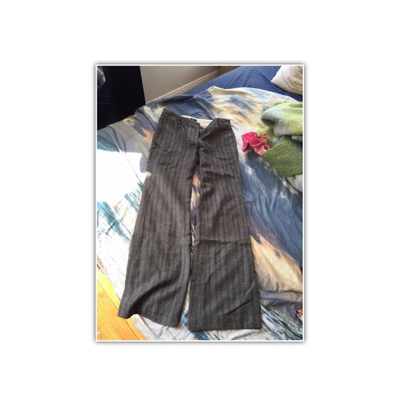 J Crew Wool Herringbone Pants