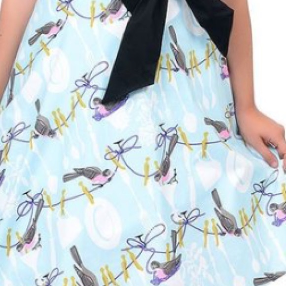 Retrolicuous Birds On a Wire Dress - Picture 2 of 2