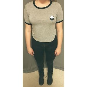 Alien Patch Ringer Tee 👽