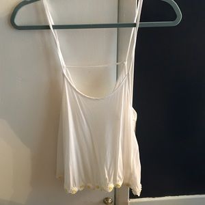 White tank top