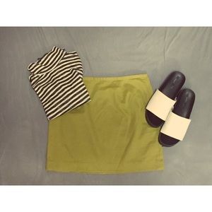Green Vintage style Fossil Skirt 👛