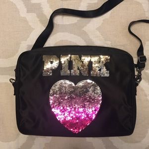 PINK laptop protective carrying case