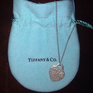 Tiffany & Co. "I Love You" Small Pendant