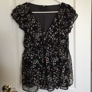 H&M flowy Dress Blouse