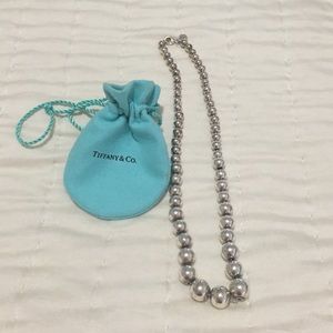 Tiffany's classic graduated necklace.