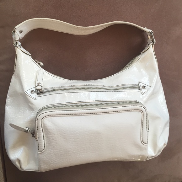 White purse-Cole Haan