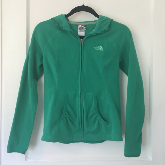 Green North Face Sweatshirt
