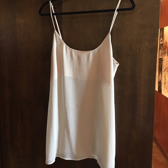 Cream Mumu top slip