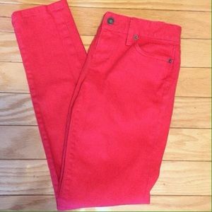 Loft skinny colored jeans