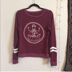 Spiritual gangster crew neck