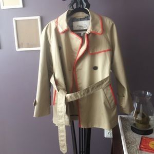 Coach rain jacket. Medium.