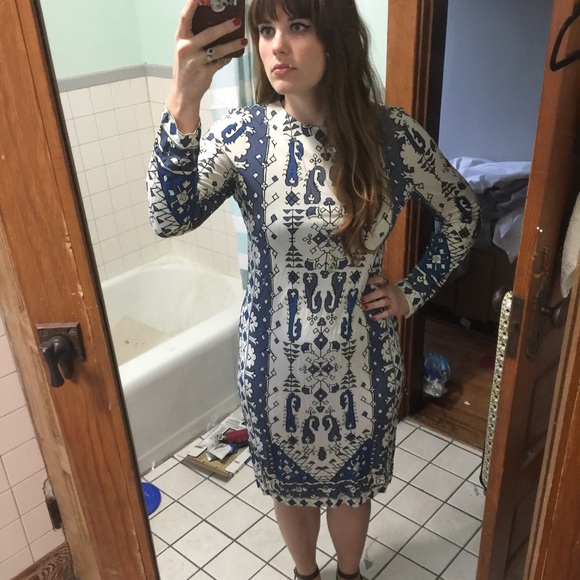 TORY BURCH PRINTED DRESS