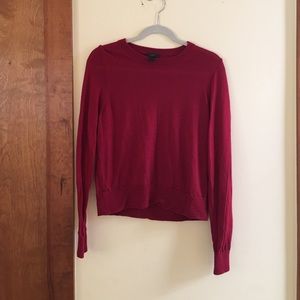 J. Crew Red Sweater