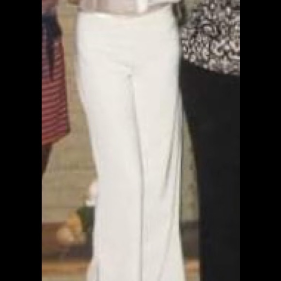 White House Black Market ivory pants