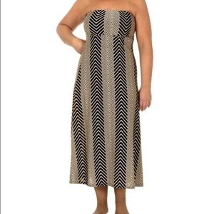 Women's unique 2 in 1 Maxi dress and skirt.