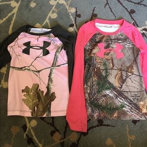 Girls under armour size 5