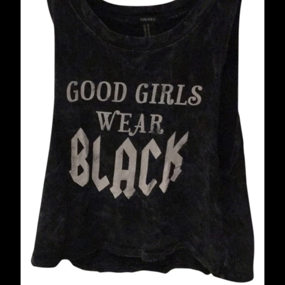 Good girls wear black
