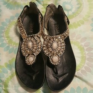 Dolce by mojomoxy jeweled sandals