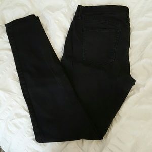 Gap Size 12L Skinny Legging Jean Black