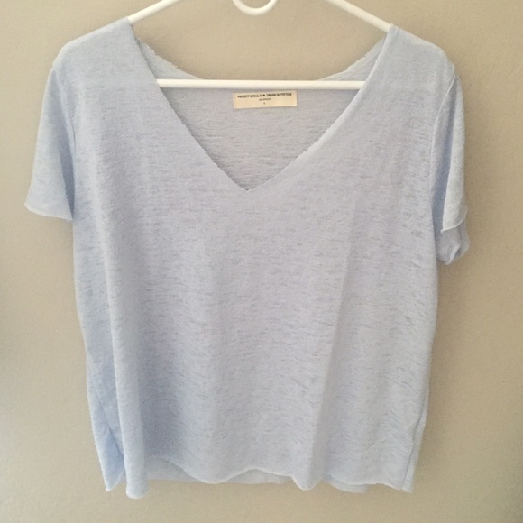 Light Blue UO Tee