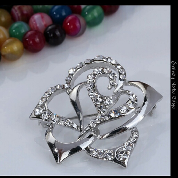 Rose brooch