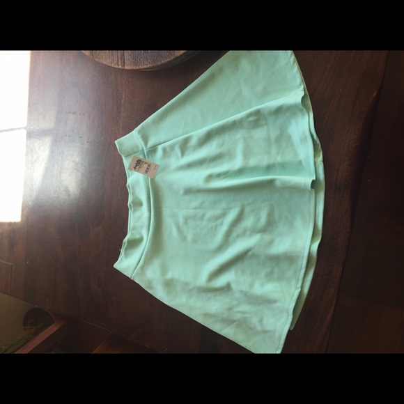 Charlotte Russe Mint skirt