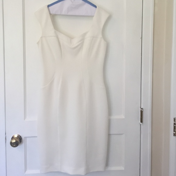 White Dress: great for a rehearsal dinner!