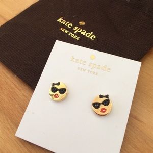 Kate Spade Emoji Earrings