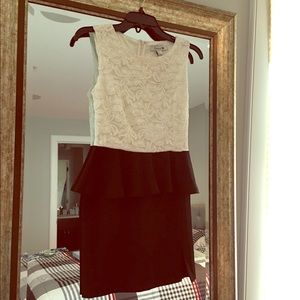 Peplum dress from Forever21