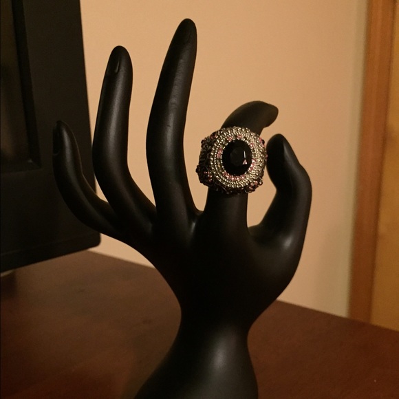 RHINESTONE FASHION RING