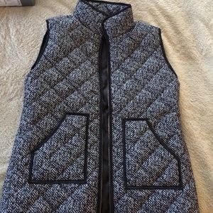 New without tags, herringbone vest