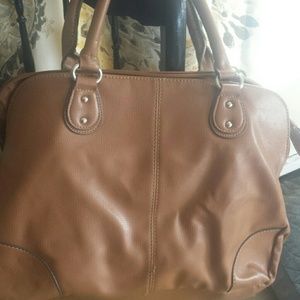 Cognac handbag
