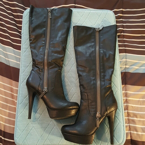 Zigi project black boots